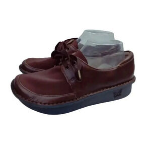 Alegria Dani microfiber leather danish clogs